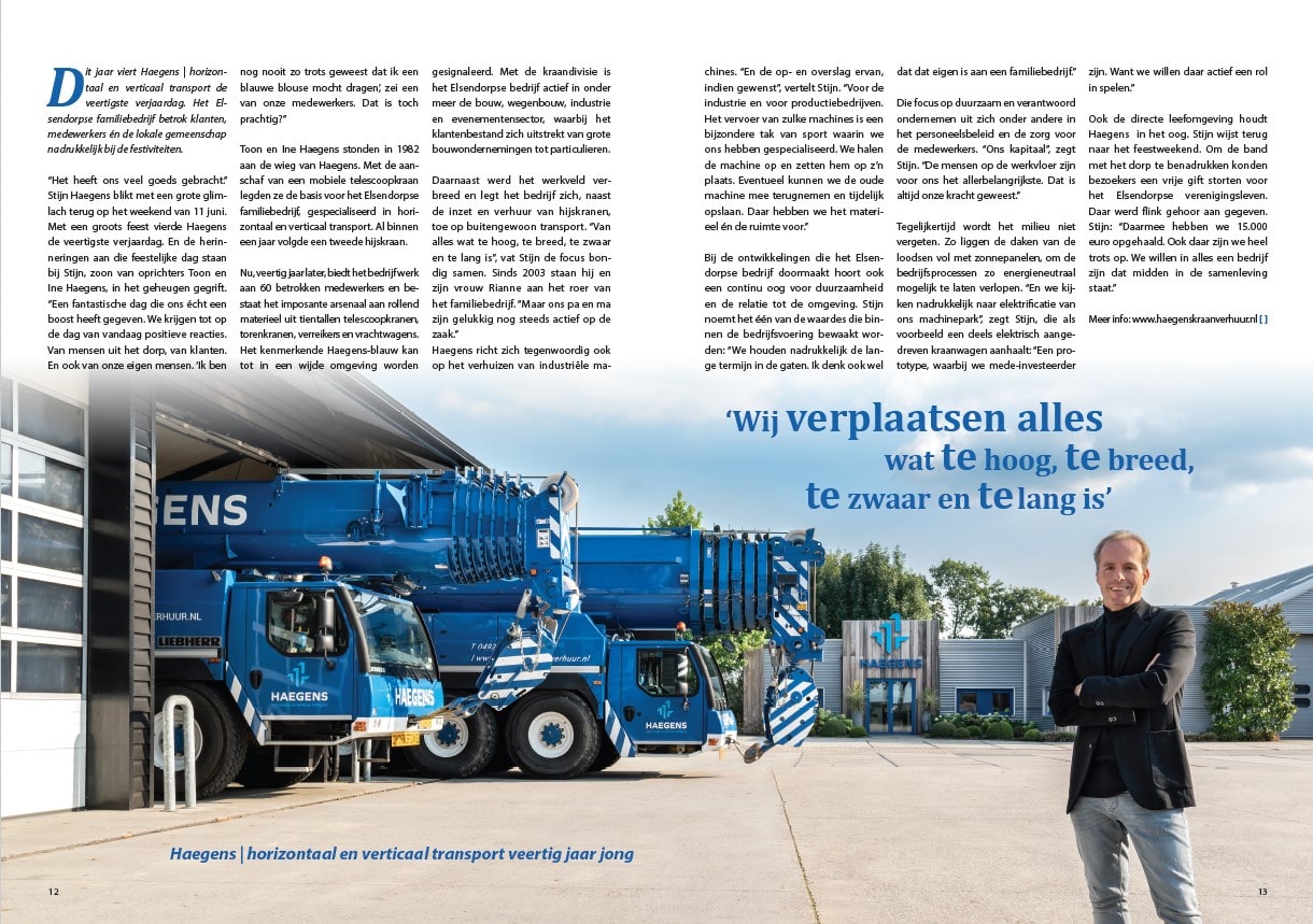 Stijn Haegens in BV Magazine okt 2022